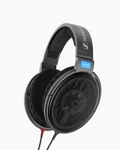 Sennheiser HD600 Audiophile Headphones Open-Back Wired Over-Ear Black Aluminium Transparent