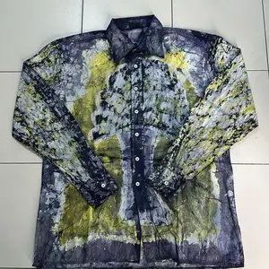 100% Cotton African Batik Shirt - Soft, Comfortable Top Perfect for Summer Wear