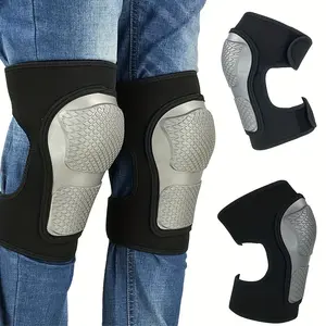 Soft Shell Shock Absorbent Collision Knee Pads - 2pcs for Men & Women, Open Wearing, Suitable for Cycling, Roller Skating, Exploration, Balance Walking
