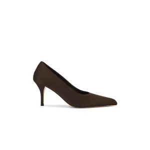 Tony Bianco Chloe Pump in Chocolate Satin