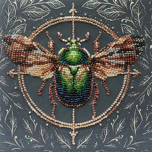 Mini Bead embroidery kit - The Alchemy of Nature AM-266