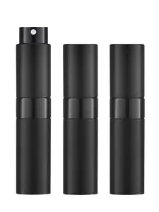 LMMAKE 8ml Refillable Perfume Spray Bottle Leak-proof Portable Design with Fine Mist Nozzle Ideal for Travel Gym Sessions or On-the-Go Use Compact Aluminium Makeup Cosmetic Atomizer