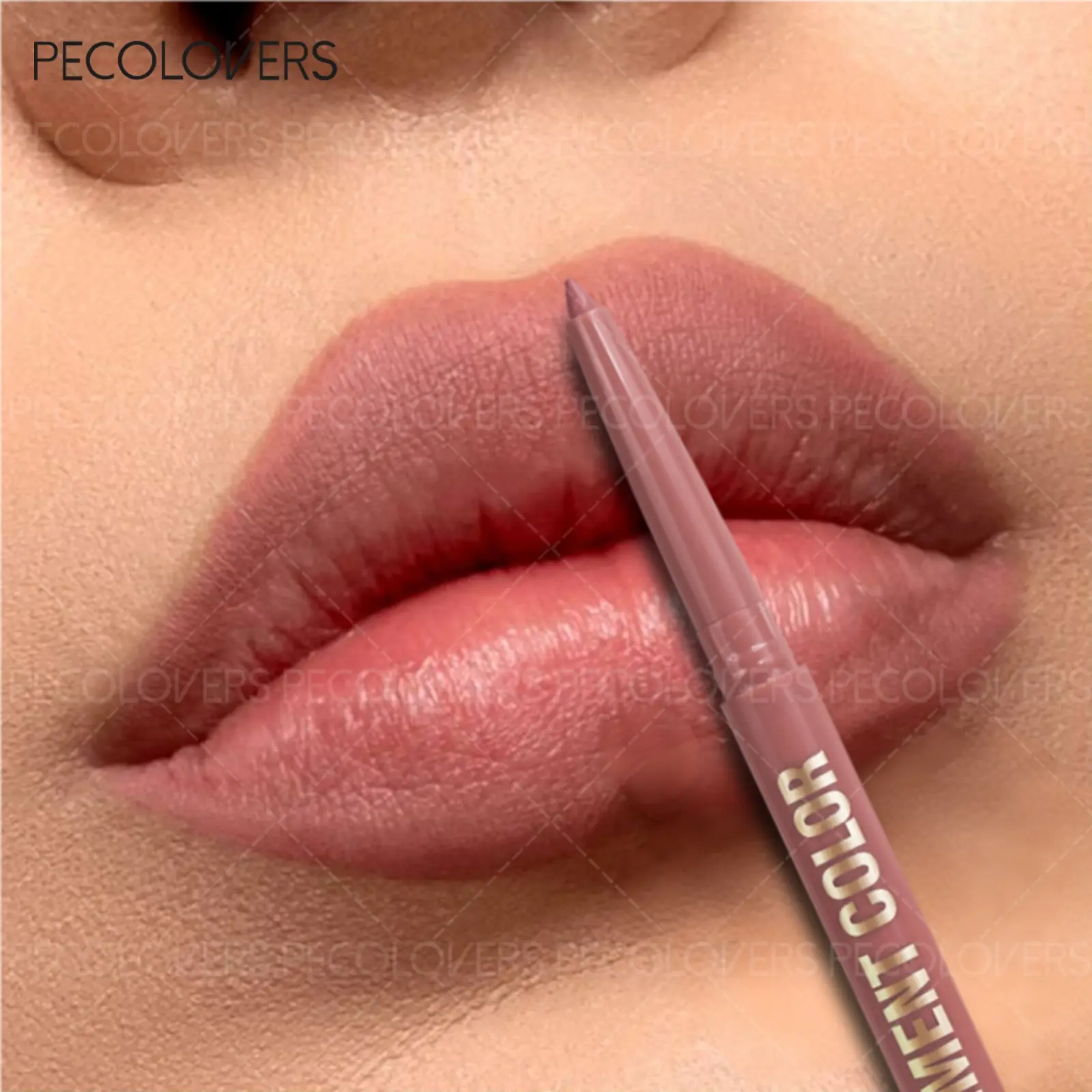 1PC Velvet Matte Lippie Pencil - Easy Glide, Long-Lasting, Smooth Lip Definer & Lipstick in One Lip Liner Makeup for All Light Beige Types Lipliner Lip Liner Pencils