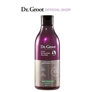 Dr. Groot Hair Thickening Shampoo, Korean Haircare with Biotin, Rosemary Oil to help Volumize Thinning, Cleansing Shampoo