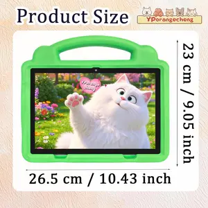 10.1Inch Smart Tablet, Android Learning Tablet, for Kids & Students, 5G + High-Speed WiFi, Dual Use for Study & Office, HD Full Screen, Front & Rear Cameras, Full-Body Shockproof Case,  Learning + Entertainment