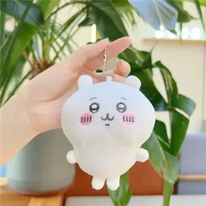 @@**2026 NEW Chiikawa Series Plush Doll Pendant | Cute Cartoon Hachiware  Hanging Keychain Plush Doll Accessories Birthday Gift
