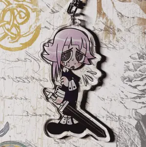 Soul Eater Crona Keychain, Y2K Keychains, Soul Eater Anime Acrylic Charm, Soul Eater Crona Keyring Cute, Anime Lovers Gift, Kawaii Keyring Accessories