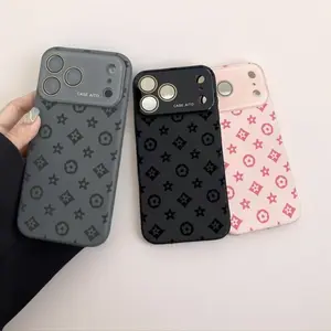 Classic Vintage Floral Pattern Phone Case Ultra Skin-Friendly Touch and Shockproof Protection Lens Compatible with iPhone models 12-17 - Girly Premium Trending Easter Gift