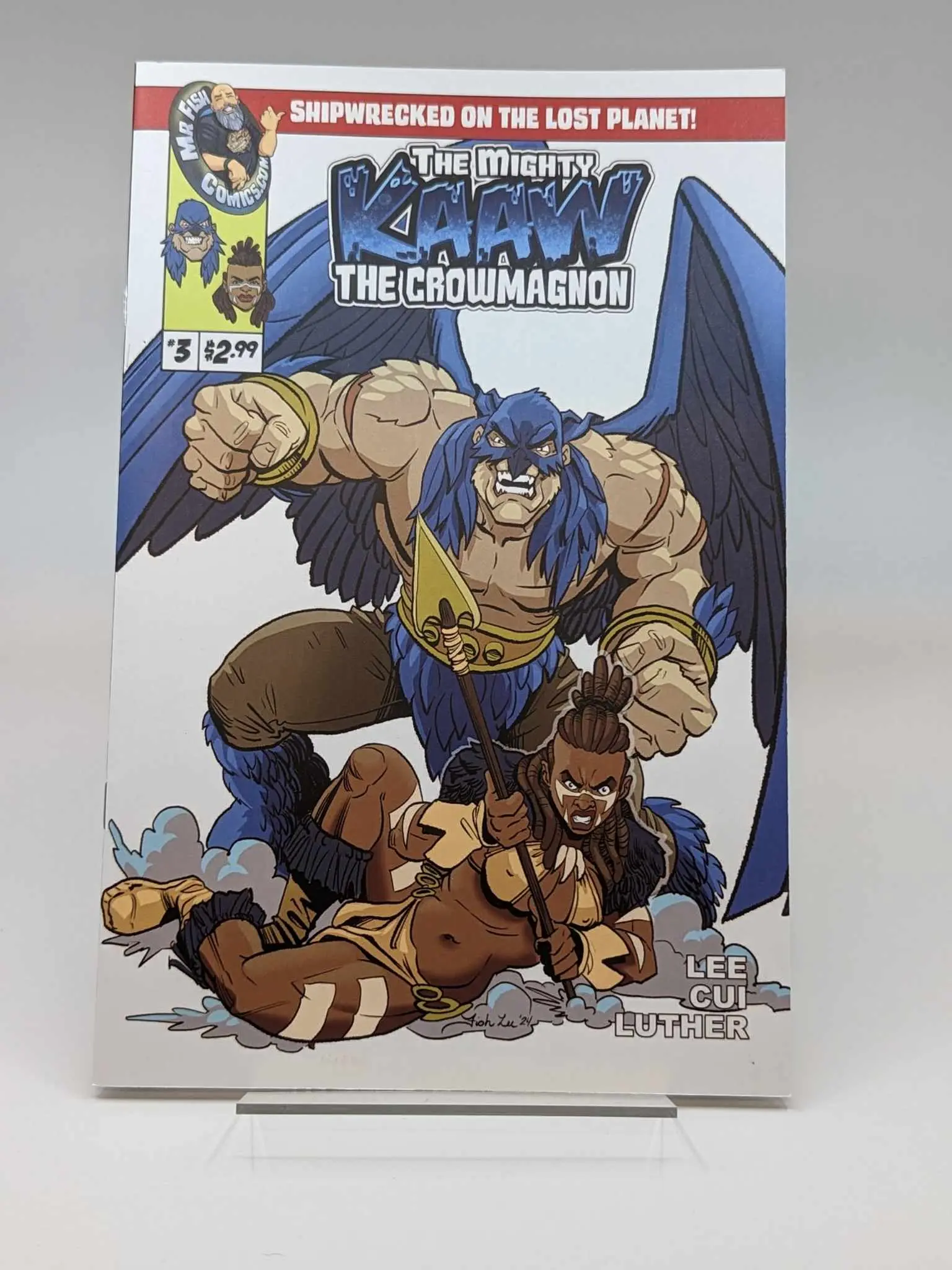 The Mighty KAAW The Crowmagnon Issue 3 comic book
