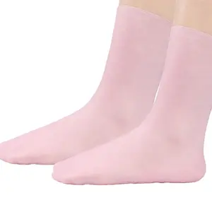 1 Pair of Silicone Softening Moisturizing Socks for Dry Foot Relief and Comfort