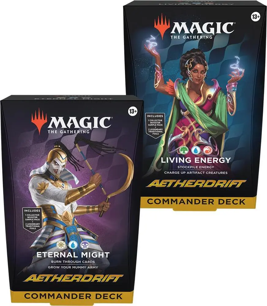 Aetherdrift Commander Pre Constructed Decks