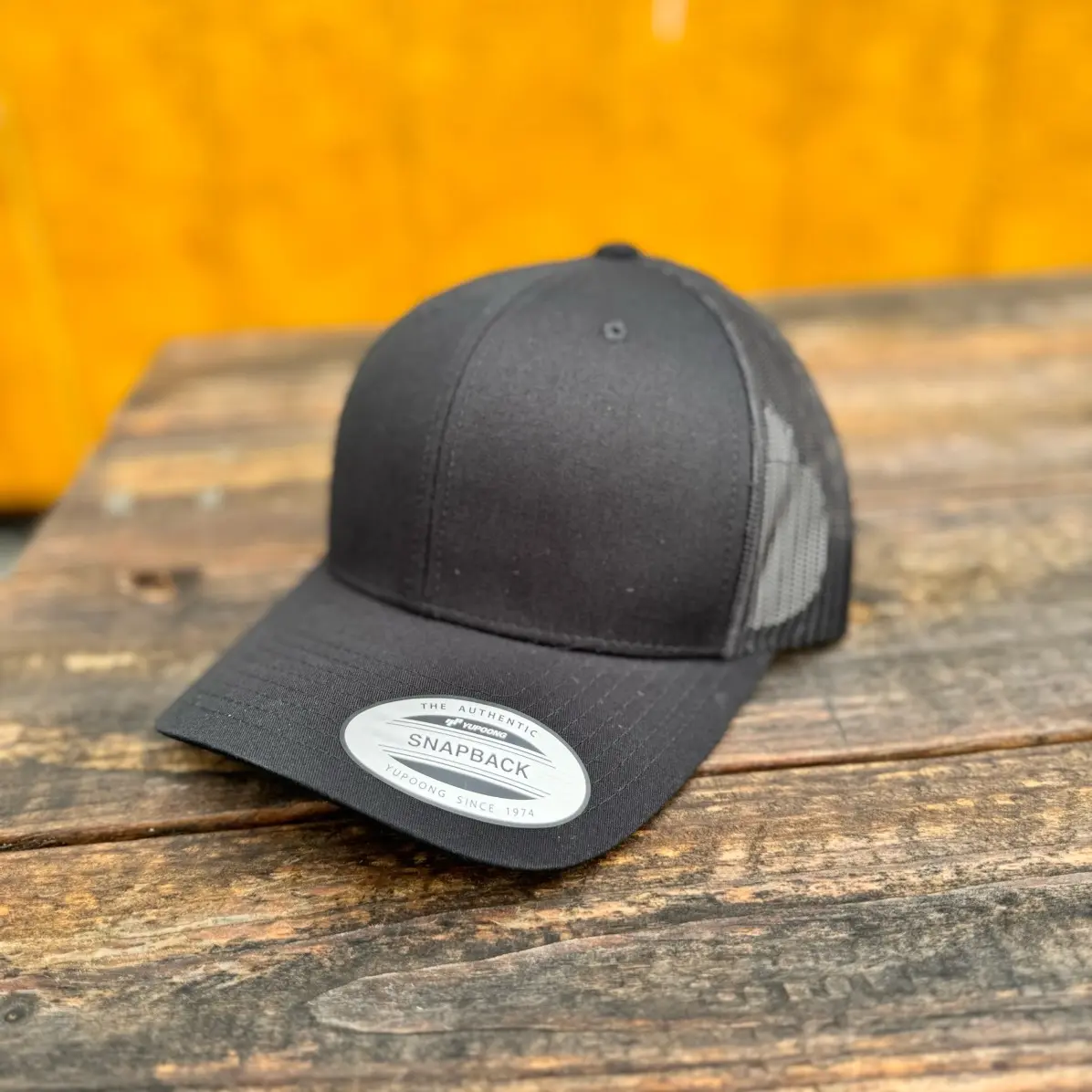 Black  6 panel