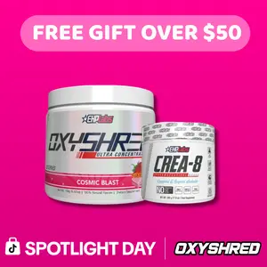 SPOTLIGHT x SummerShred Performance Stack | OxyShred + CREA-8 Creatine | Energy & Strength Support | Pre-Workout Routine | Sugar Free