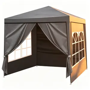 Easy Setup & Privacy Walls – Perfect for Camping, BBQs & Gatherings – 6.5x6.5FT Four Sides Portable Party Tent – Must-Have Camping Essential