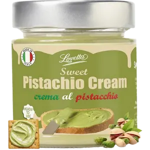 Lovetta Luxury Italian Pistachio Cream 200g Smooth Velvety Texture Made in Italy Premium Quality