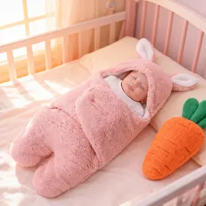 Baby Newborn Essentials Cotton & Polyester Swaddle Blanket 0-6 Months Soft Warm Cartoon Animal Shape Machine Washable Baby Gift baby  items butterfly  swaddle