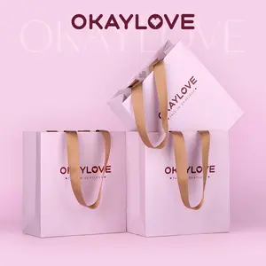 OKAYLOVE Gift Bag 1 Piece ( Lashes Not Included ) Designed for Holding Lash Clusters Kit Holiday gift bags