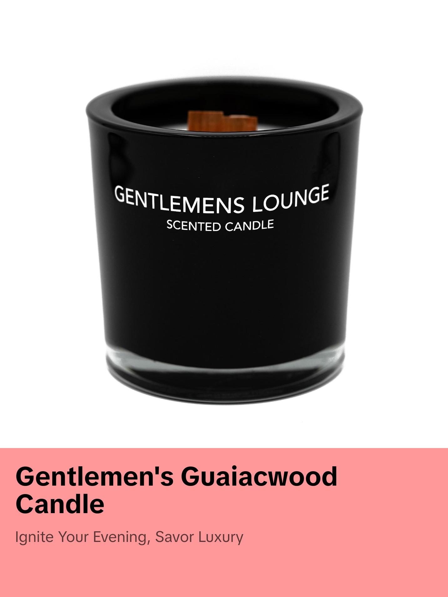 Fragrance One GENTLEMENS LOUNGE - Scented Candle by Jeremy Fragrance (10.5oz)