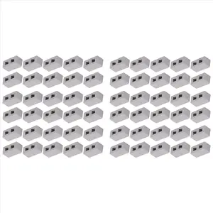 60 Packs Cinder Blocks 1/12 Scale Mini Bricks Concrete Miniature Bricks Tiny Landscaping Dollhouse Accessories