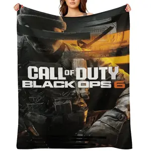 Call of Duty Soft Plush Blanket,Flannel Blanket Throw Blanket for Living Room Bedroom Bed Sofa Picnic kidsD910-273