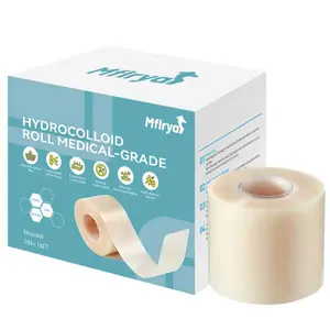 Hydrocolloid Acne Patch Roll for Wound Care – Cut-to-Size Waterproof Pimple Patch Bandage, Ultra Absorbent & Flexible (2in × 16ft)