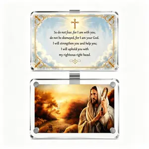 3-in-1 Lenticular Faith Card with Magnetic Frame| Inspirational Christian Gift
