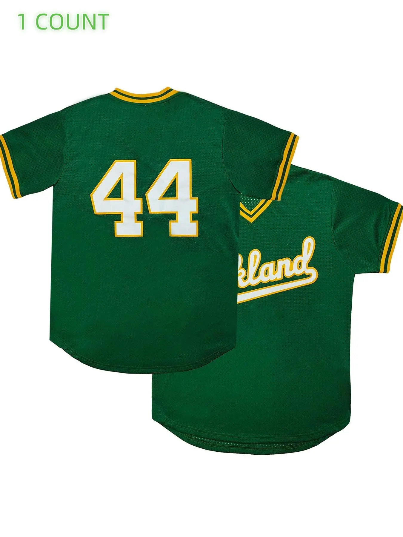 Men's Letter & Figure Embroidered Baseball Jersey, Jersey Shirt, Casual Short Sleeve V Neck Baseball Top for Summer, Men's Sportswear, Sports Apparel for Training & Competition, Embroidered Jerseys