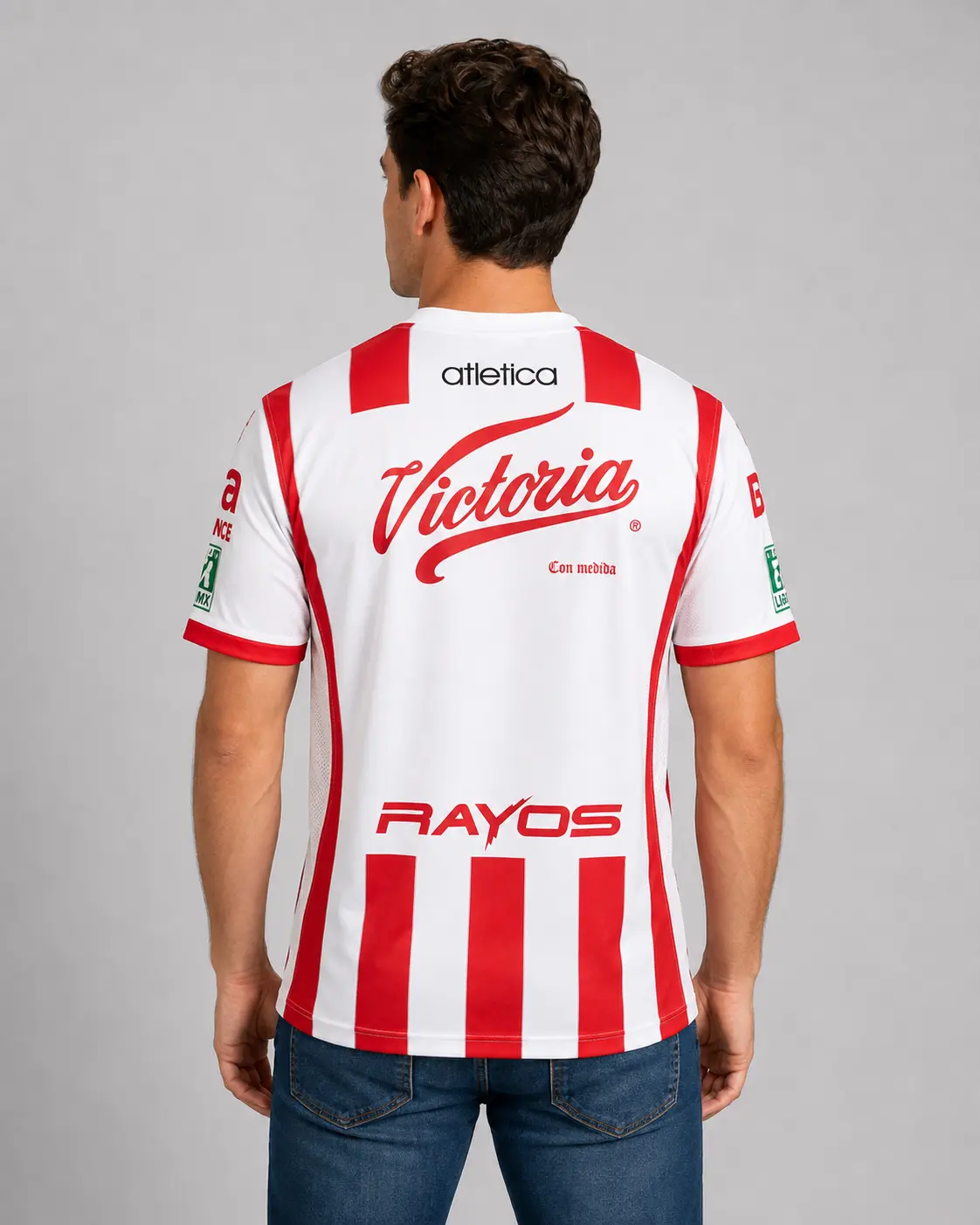 Necaxa Retro Striped Jersey