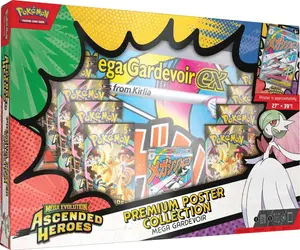 Pokémon TCG Premium Poster Collection – Mega Gardevoir (Ascended Heroes ASC)