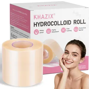 Waterproof Hydrocolloid Skin Care Roll, Self-Adhesive Super Absorbent Bandage, Soft and Waterproof, Ideal for Skin Care, Scar Tape