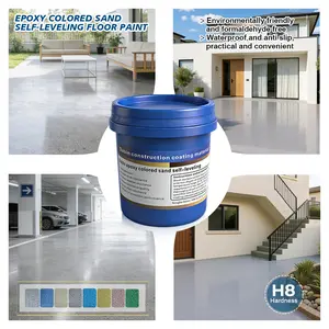 Epoxy Waterproof Floor Paint Highly Durable Epoxy Flooring Paint Just Apply it Once is Enough Dry Quickly Suitable for Small-Scale Repairs