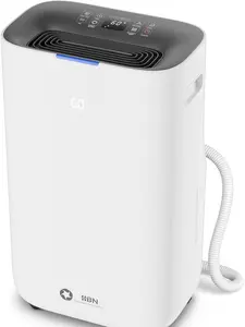 4500 Sq.Ft Smart Dehumidifier for Home, Max 80 Pint/D(Standard 53 Pint/D) Efficient Dehumidifier with Drain Hose, Intelligent Humidity, Timer, 1.71-Gallon Water Tank, for Basement, Bedroom, Bathroom