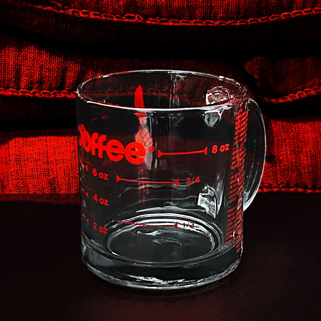 "TRAPHOUSE" GLASS MUG