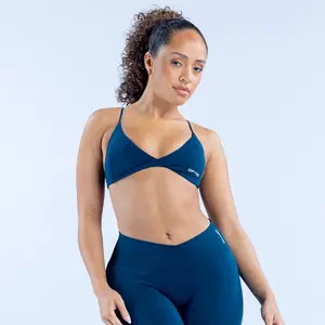 Dfyne Vision Twist Front Sports Bra Cool Feel Yoga Bra Stylish Summer Wear for Sports & Leisure