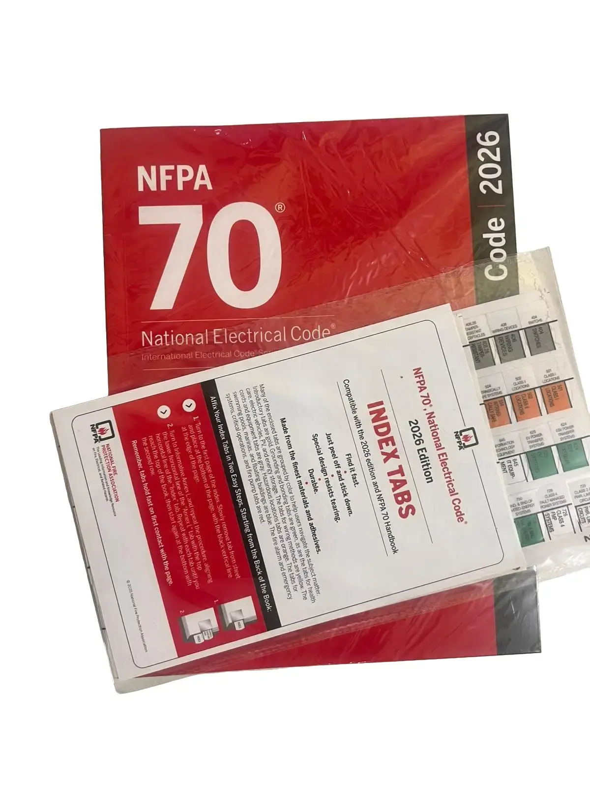 NEC 2026 Code Book, NFPA 70 2026 National Electrical Code New Edition FREE INDEX TAB