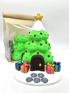 Christmas Tree Mini Figure House: A build your own playland kit