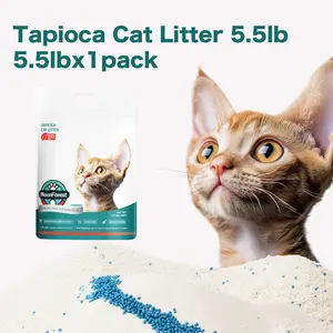 Moonforest Premium Tapioca Cat Litter - Ultra Clumping & Dust Free Kitty Litter | Perfect for Smart Automatic Litter Boxes | Natural, Low Tracking & Maximum Cat Comfort