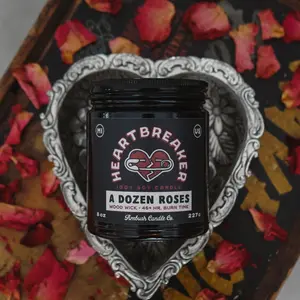 Heartbreaker | A Dozen Roses Soy Candle