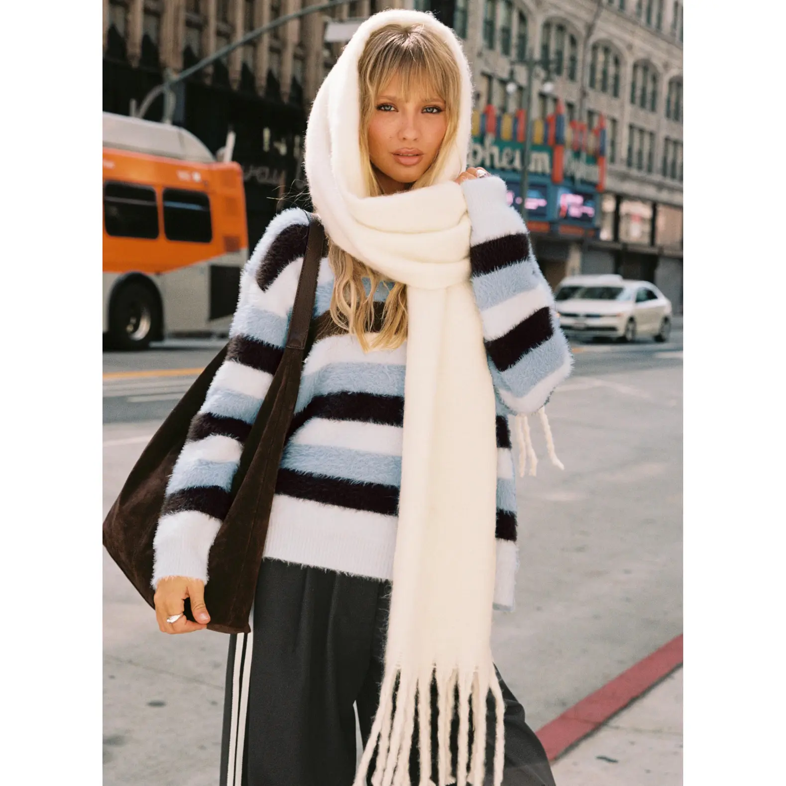 July Scarf Cream