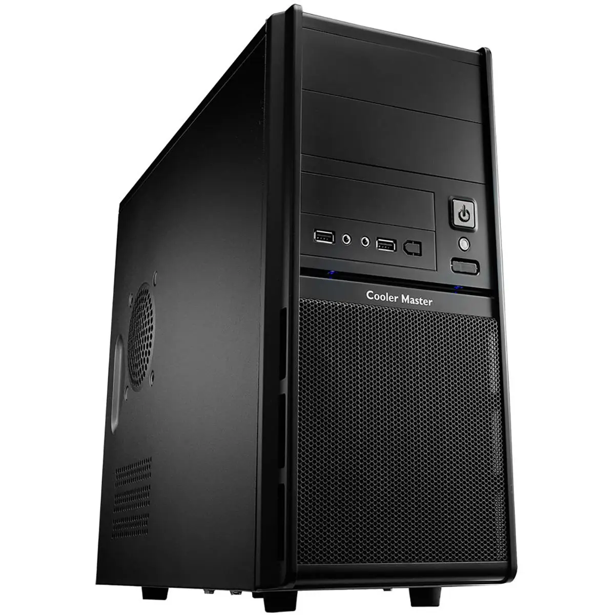 CoolerMaster Elite 342 Micro-ATX Mini-Tower Case with 400W ATX Power Supply, Black