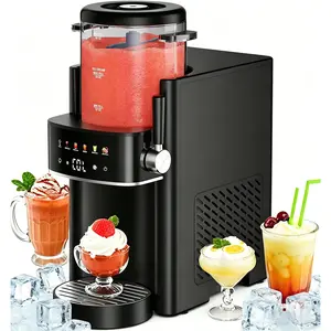Slushie Machine Ice Cream Maker with 6 Smart Presets for Margarita Frappé No Ice Needed Rapid Chill Temperature Control 40oz Capacity Easy to Clean