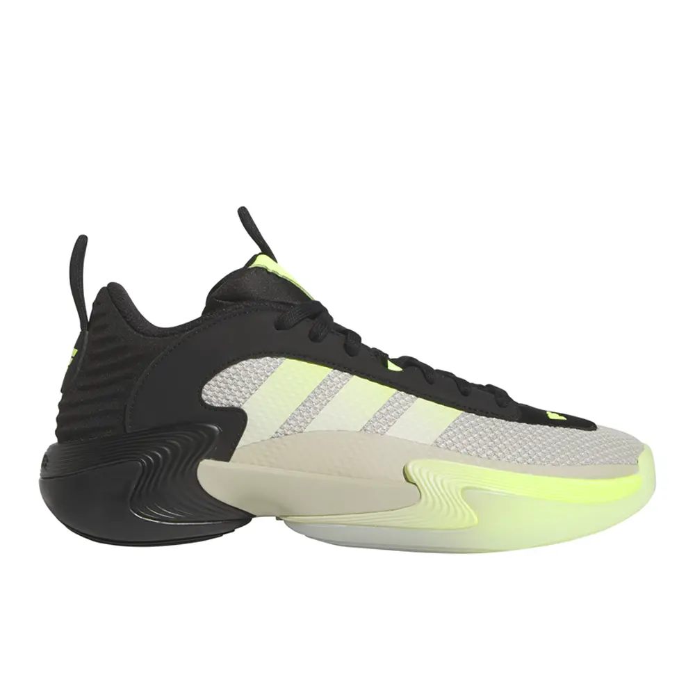 adidas Womens Exhibit Select Mid Trainers Basketball Sneakers Shoes - Black, Off White