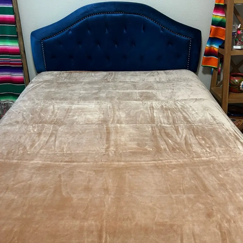 Light brown King Size Blanket Throw