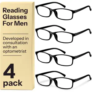 +1.5 Reading Glasses Men - Blue Light Blocking Lenses, TR90 Frames, UV400 - Eyeglasses with Clear Vision Women's Reading Glasses