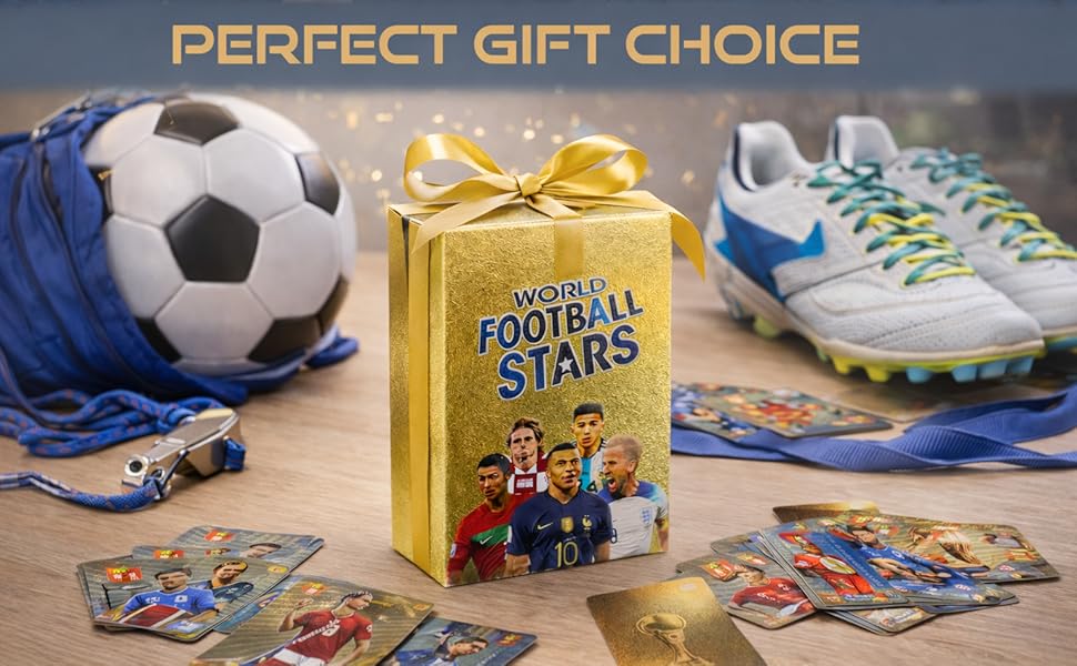 2026-27 Playing Soccer Cards |   55 Unique Cards for Soccer Players |   Unforgettable Moment for Friends, Siblings & Soccer Fans |   Printed on Premium Paper – Black - Not Original