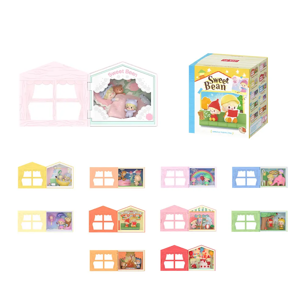 POP MART Sweet Bean Celebrate Ordinary Days Series Scene Sets