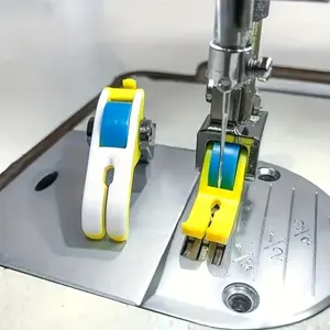 Yellow Universal Presser Foot - 1pcs for Home Sewing Machine, Thick and Thin Fabric, Smooth Fabric, Barrier-Free Design Sewing Machine