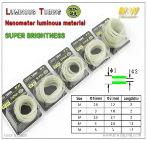 M&W International Fishing Accessories Luminous Tubing Super Brightness - High Quality Fishing Light for Deep Sea and Fresh Water