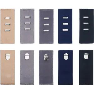 10 count Pants  Extenders with Metal Hook for Pants, Jeans, Trousers and Skirt for  Maternity Women Men Jeans Favors