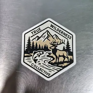 die cut True Wilderness Collective sticker